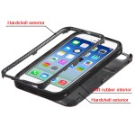 Case Protector Apple Iphone 6 Dual black Carbon fiber Triple Layer (17003975) by www.tiendakimerex.com